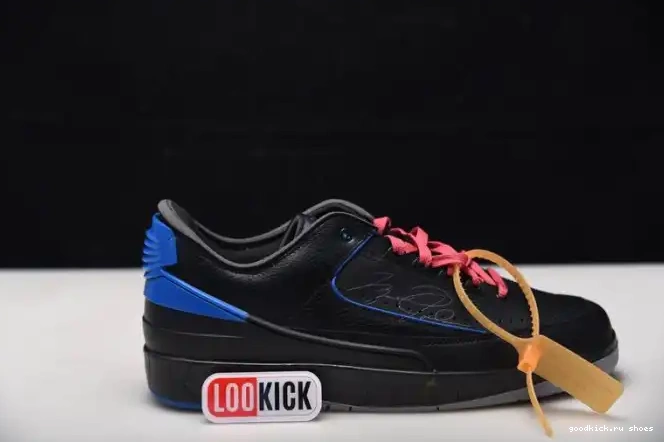 Rep Retro Black Off-White Low SP DJ4375-004 Jordan 2 Blue 0621